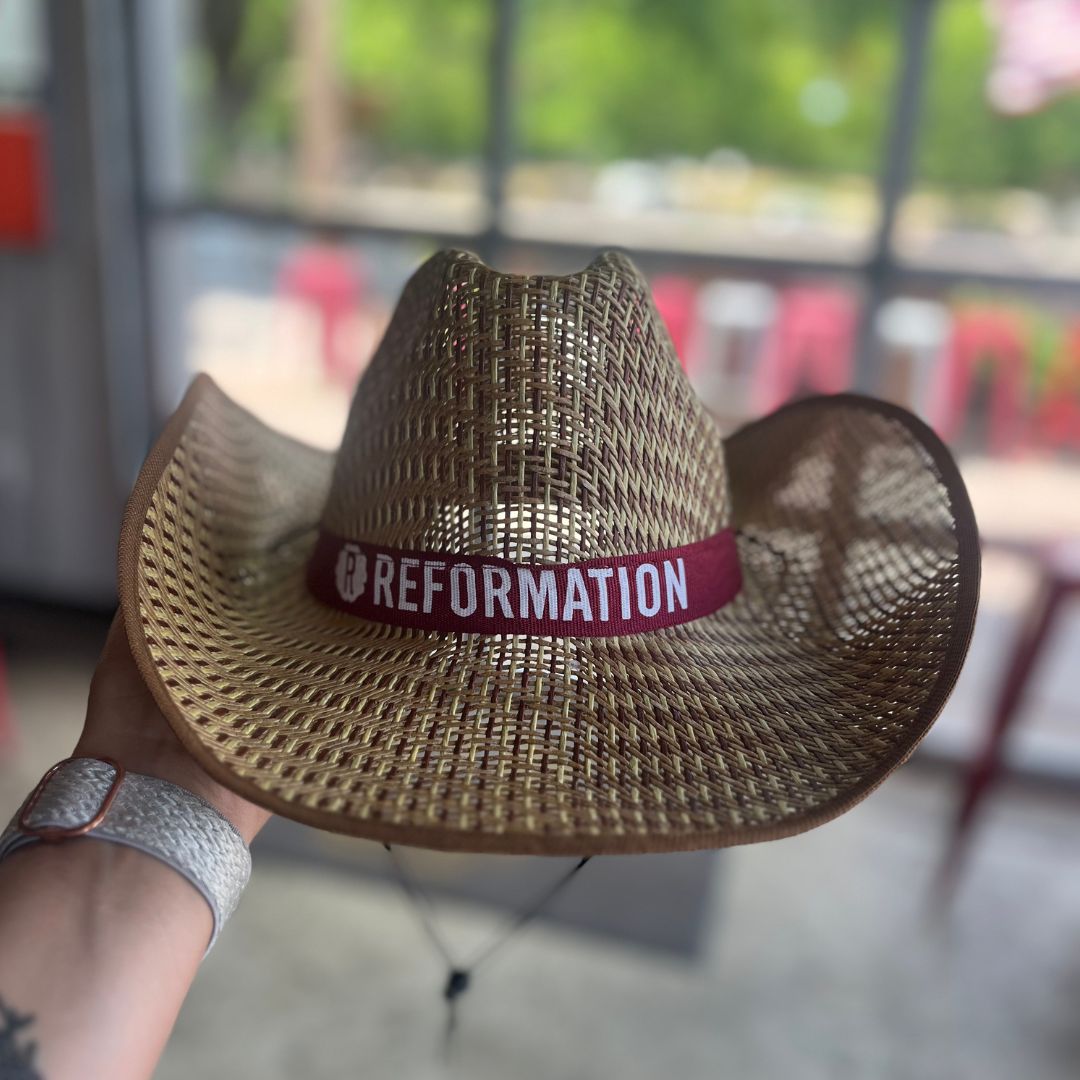 Reformation straw hat Reformation Summer So Busy Woven Hat | Depop main image 4